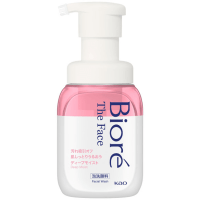 KAO Biore The Face Foaming Cleanser Deep Moist - Очищающая пенка для лица, Глубокое увлажнение, 200мл.