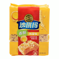 Hsufuchi Egg Sachima Biscuits With Egg Flavour (2 Packs) - Хрустящий пирог со вкусом куринного яйца 160гр.*2уп.