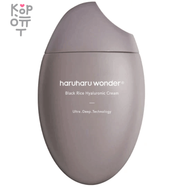 Haru Haru Wonder Black Rice Hyaluronic Cream - Увлажняющий крем с чёрным рисом  &mdash; Корейские товары для всей семьи(КорОпт)