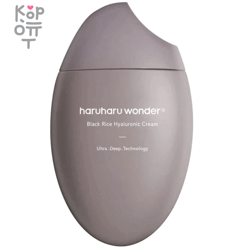 Haru Haru Wonder Black Rice Hyaluronic Cream - Увлажняющий крем с чёрным рисом , купить с доставкой на дом фото 1 &mdash; Корейские товары для всей семьи(КорОпт)