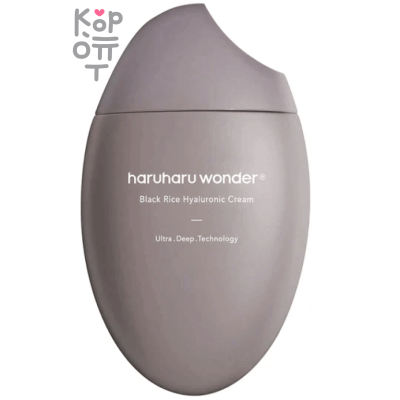 Haru Haru Wonder Black Rice Hyaluronic Cream - Увлажняющий крем с чёрным рисом 