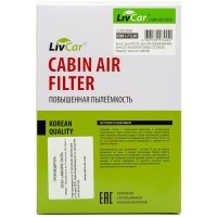 LIVCAR Cabin Air Filter LCZ937/2040 - Салонный фильтр для SUZUKI
