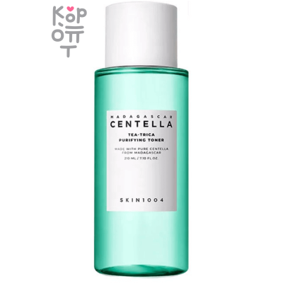 Skin1004 Madagascar Centella Tea-Trica Purifying Toner - Противовоспалительный тоник с чайным деревом