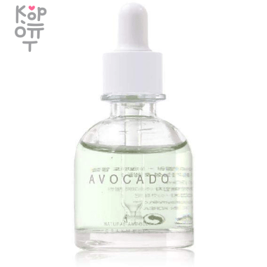 Graymelin Natural Ampoule Avocado - Сыворотка против морщин с экстрактом Авокадо и Воды Лотоса 30мл. — Корейские товары для всей семьи(КорОпт)
