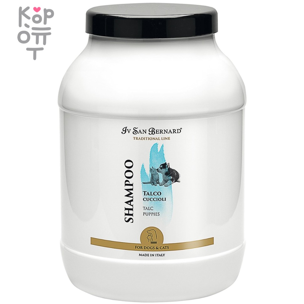 ISB Traditional Line Talc Шампунь для щенков и котят 3 л, купить с доставкой на дом фото 1 &mdash; Корейские товары для всей семьи(КорОпт)