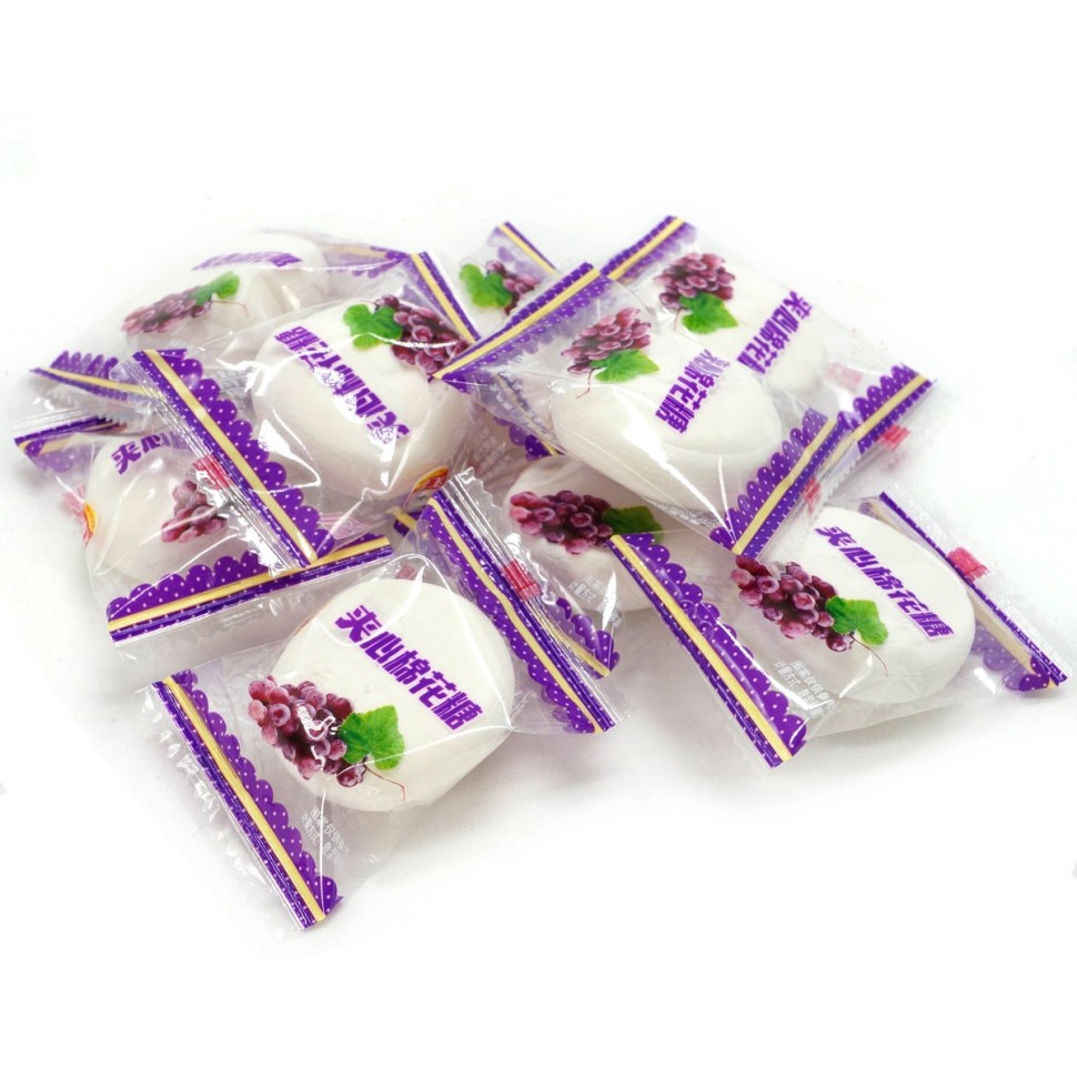 Маршмеллоу Huifuyuan Sandwich Cotton Candy, сэндвич с Виноградным джемом