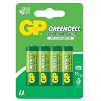 GP Greencell 15G-2CR4 Солевые батарейки, размер AA, 4 шт.