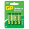 Солевые батарейки GP Greencell 15G-2CR4(размер AA - 4 шт.), купить с доставкой на дом фото 1 — Корейские товары для всей семьи(КорОпт)