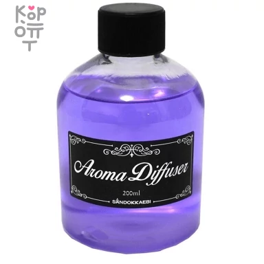 Sandokkaebi Aroma Diffuser Refillable - Сменный флакон для жидкого освежителя воздуха 200мл.  — Корейские товары для всей семьи(КорОпт)