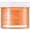 Neogen Dermalogy Carrot Deep Clear Remover Oil Pad - Очищающие пэды для снятия макияжа с маслом семян Моркови 60шт./150мл., купить с доставкой на дом фото 1 — Корейские товары для всей семьи(КорОпт)
