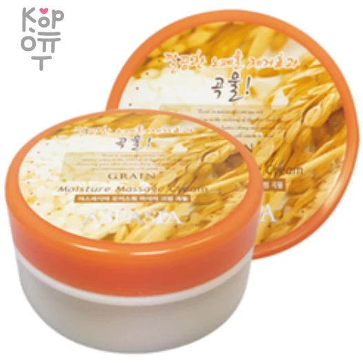 Aspasia Moisture Massage Cream - Успокаивающий крем для лица массажный 300гр. — Корейские товары для всей семьи(КорОпт)