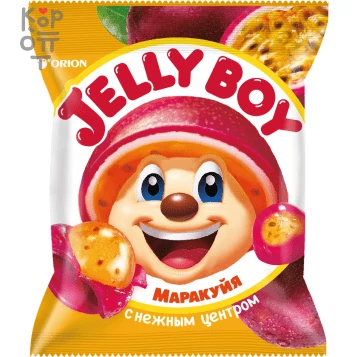Orion Jelly Boy - Мармелад со вкусом Маракуйи и нежным центром, купить с доставкой на дом фото 1 — Корейские товары для всей семьи(КорОпт)