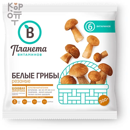 Гриб белый, Едим Дома, Планета Витаминов, 300гр., купить с доставкой на дом фото 1 — Корейские товары для всей семьи(КорОпт)