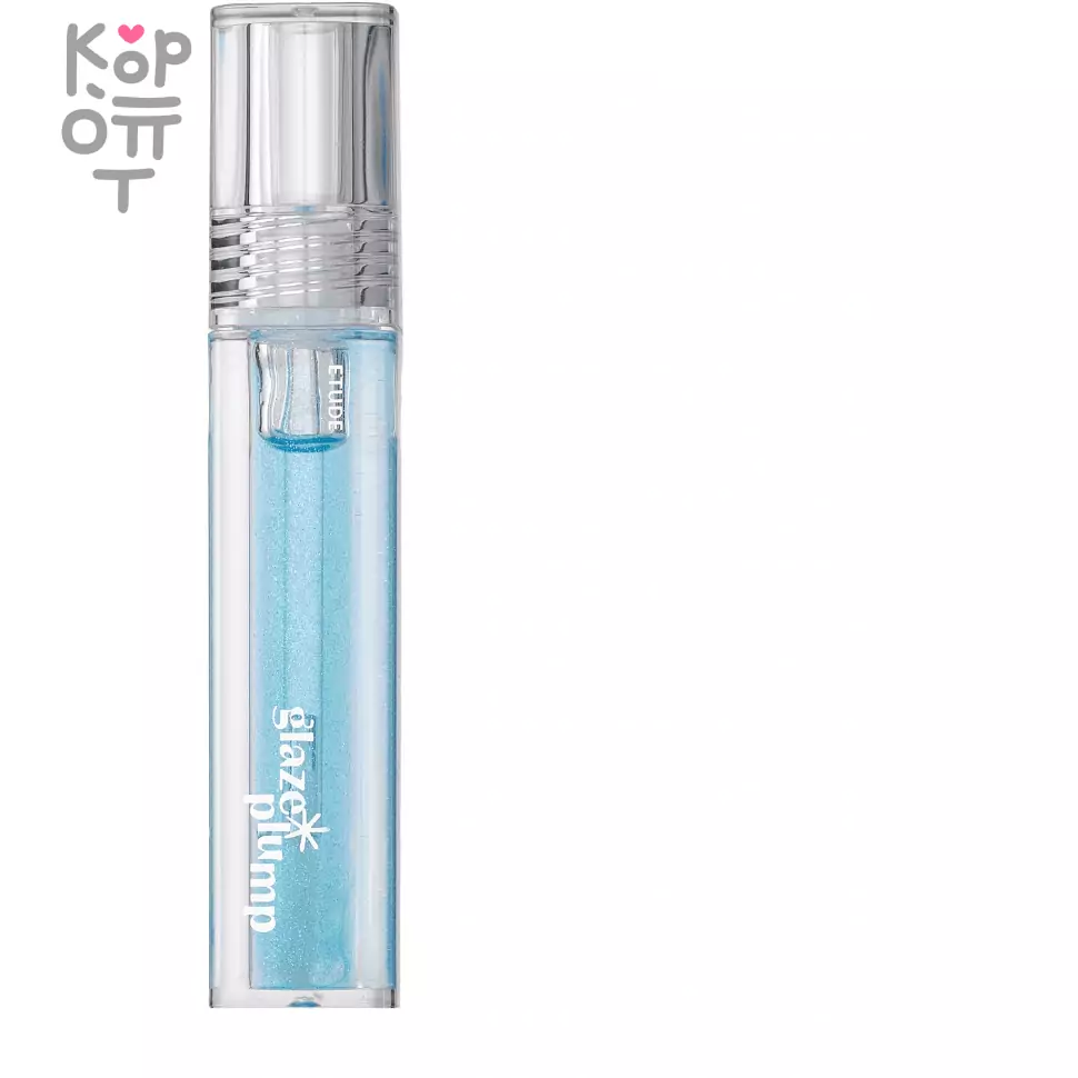 Etude House Glaze Plump Gloss - Прозрачный блеск для увеличения объема губ 4гр., купить с доставкой на дом фото 1 — Корейские товары для всей семьи(КорОпт)