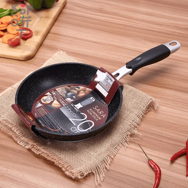 Сковорода Non-Stick Sara Cook Maifan Stone-coated IH Frying Pan - Алюминевая с антипригарным покрытием — Корейские товары для всей семьи(КорОпт)