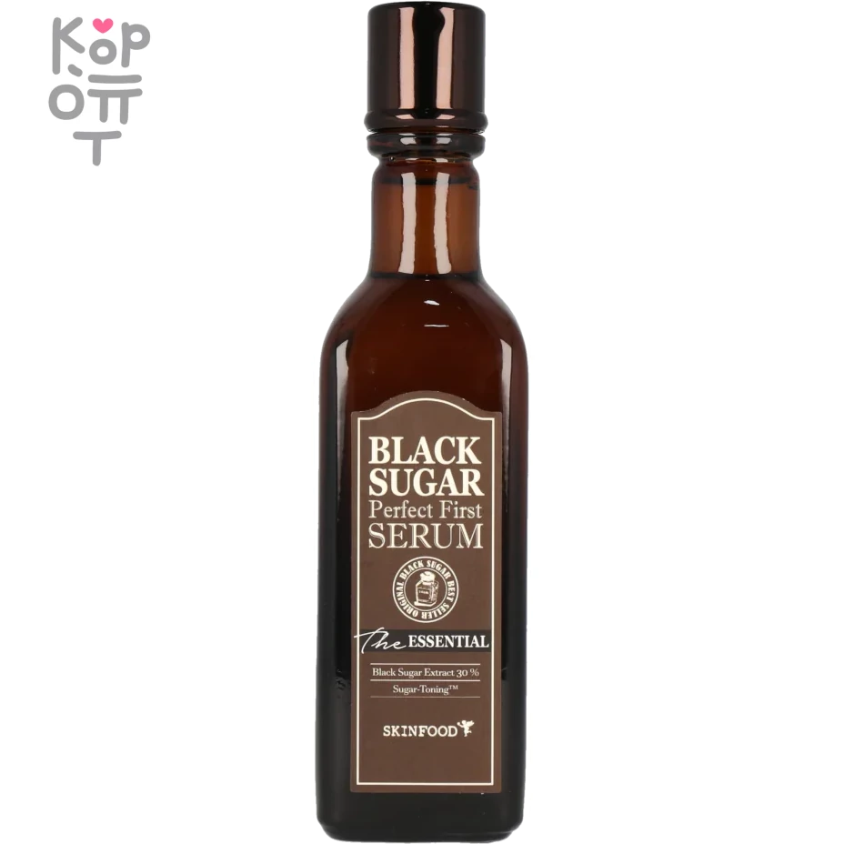 Skinfood Perfect First Serum The Essential - Восстанавливающая сыворотка-эссенция с Черным Сахаром 120мл., купить с доставкой на дом фото 1 — Корейские товары для всей семьи(КорОпт)