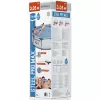Каркасный бассейн Bestway Steel Pro MAX Frame Pool модель 56406, 305х76см(4678л.), светло-серый, круглый, купить с доставкой на дом фото 3 — Корейские товары для всей семьи(КорОпт)