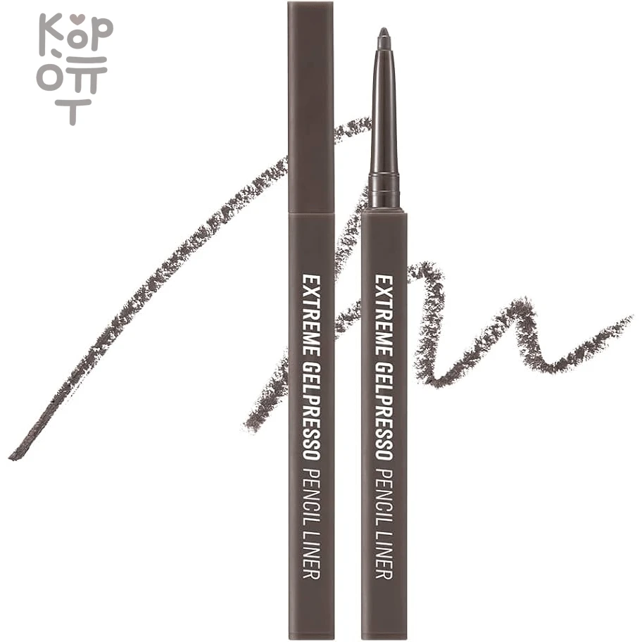 Clio Extreme Gelpresso Pencil Liner - Автоматический карандаш для глаз с насыщенным цветом., купить с доставкой на дом фото 1 — Корейские товары для всей семьи(КорОпт)