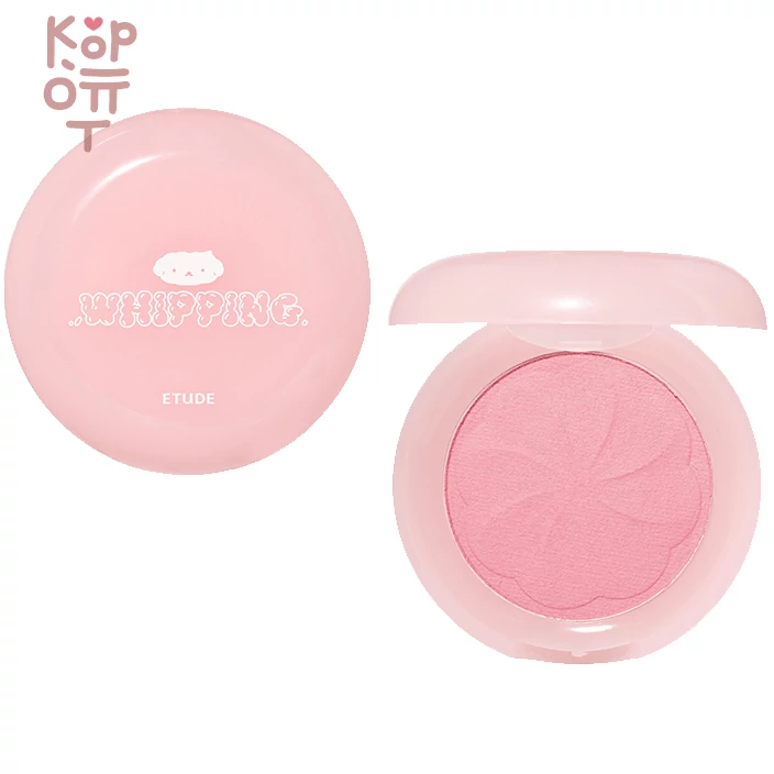 Etude W.velvet Blusher Berry Cream Chou - Румяна для лица бархатистые 7гр. — Корейские товары для всей семьи(КорОпт)