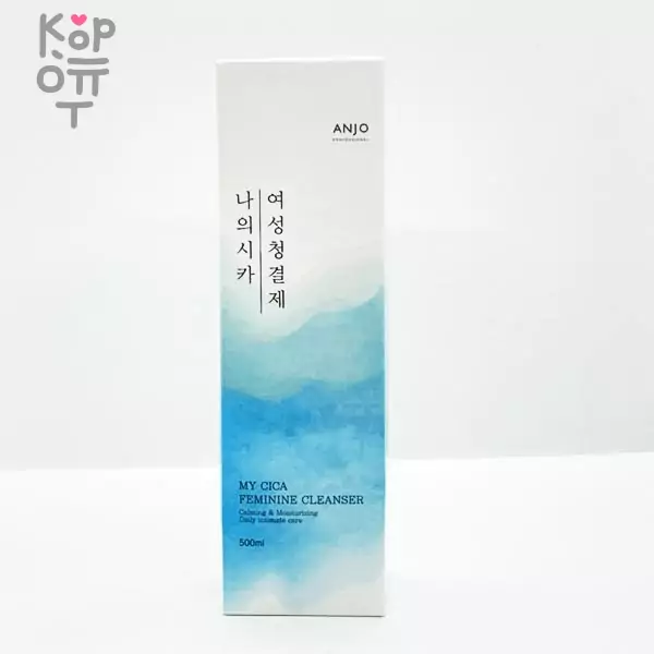 ANJO My Cica Women's Cleanliness - Очищающее средство для женской интимной гигиены 500мл., купить с доставкой на дом фото 1 — Корейские товары для всей семьи(КорОпт)