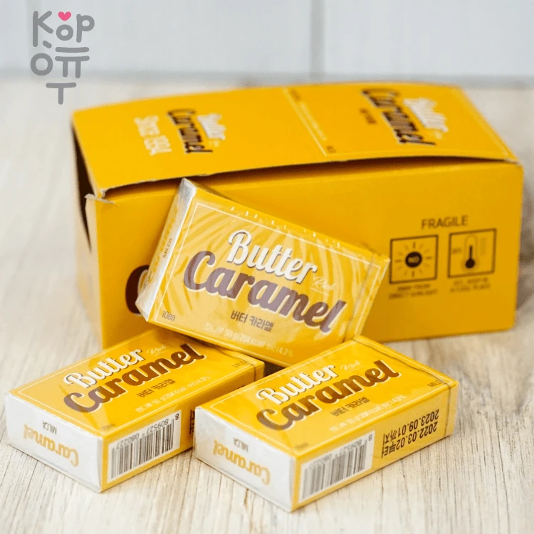 Конфеты Ирис сливочный Milk Caramel, Hansaem, 50гр. — Корейские товары для всей семьи(КорОпт)