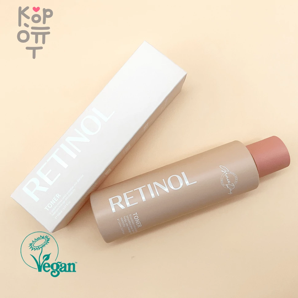 Grace Day Retinol Toner - Антивозрастной тонер с Ретинолом 150мл., купить с доставкой на дом фото 1 — Корейские товары для всей семьи(КорОпт)