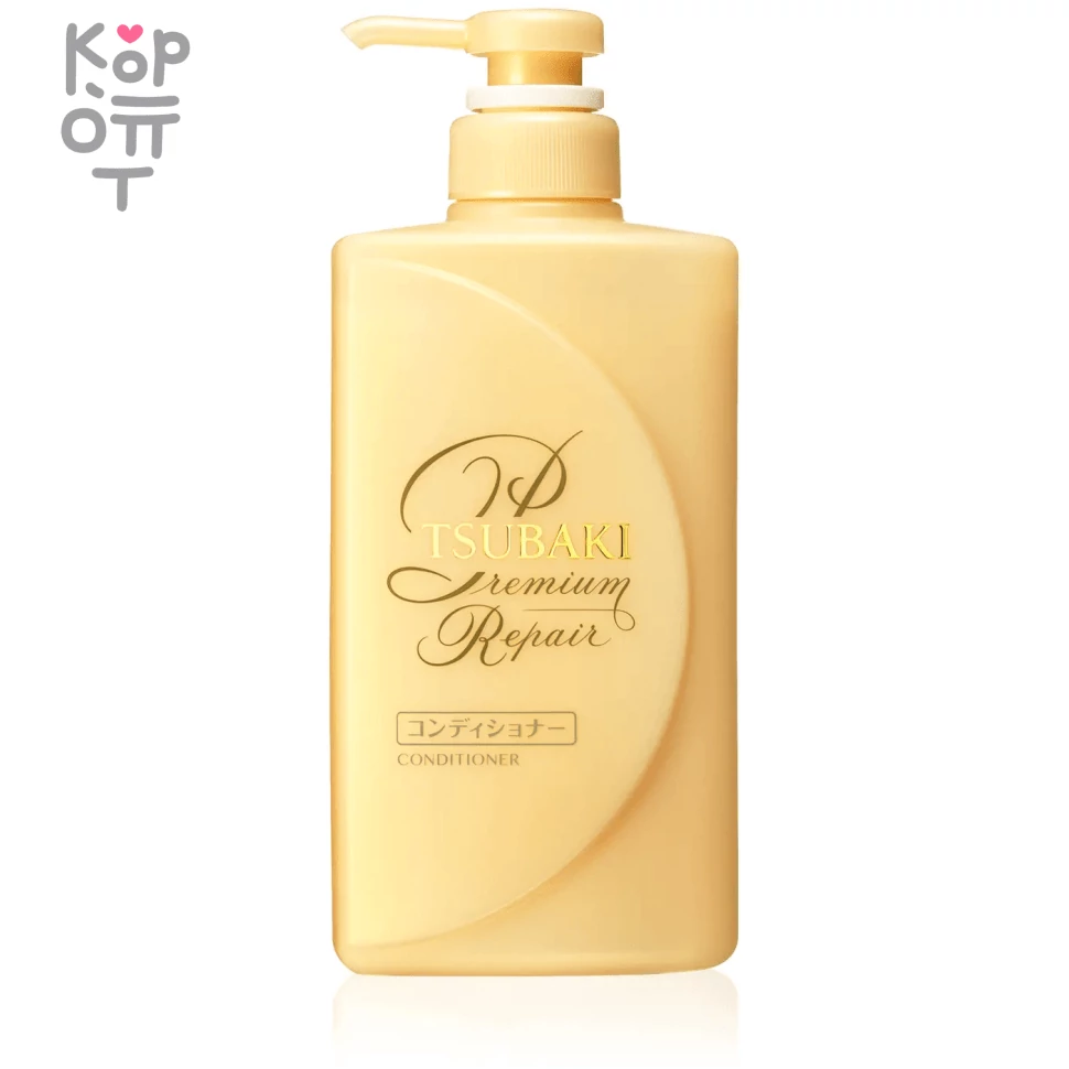 SHISEIDO TSUBAKI Premium Repair Hair Conditioner - Восстанавливающий кондиционер для поврежденных волос, без силикона, купить с доставкой на дом фото 1 — Корейские товары для всей семьи(КорОпт)