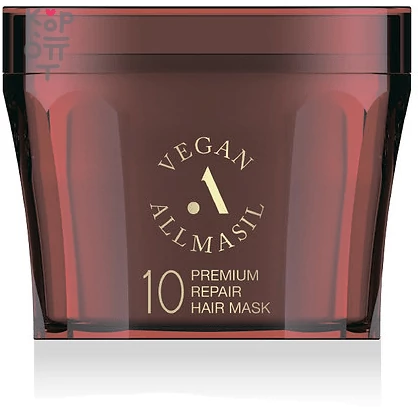 Vegan Allmasil 10 Premium Repair Hair Mask - Восстанавливающая премиум-маска для волос 300гр., купить с доставкой на дом фото 1 — Корейские товары для всей семьи(КорОпт)
