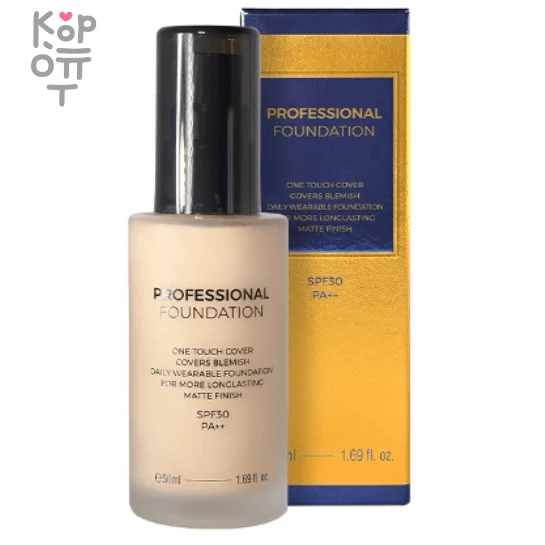 Pretty Skin Professional Foundation SPF 30 PA++ - Профессиональный тональный крем для лица с матовым финишем 50мл., купить с доставкой на дом Увлажняющий тональный крем создает идеальное ровное и стойкое покрытие, выравнивает цвет лица, придает ему сияние и свежесть. Благодаря гидролизованному коллагену в составе средство насыщает кожу влагой на клеточном уровне, повышая ее эластичность и упругость, укрепляет тургор кожи.