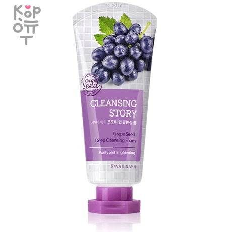 Welcos Kwailnara Face Wash Story Deep Cleansing Foam - Увлажняющая пенка для умывания, 120 гр.  — Корейские товары для всей семьи(КорОпт)