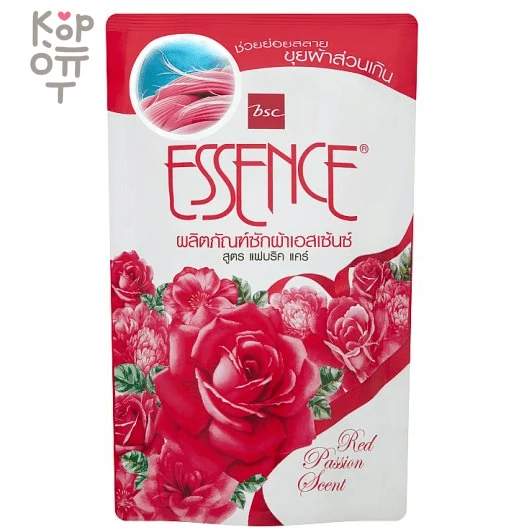 LION Essence Detergent Liquid Soap Red Passion Scent - Гель для стирки суперконцентрат, Красный аромат страсти — Корейские товары для всей семьи(КорОпт)