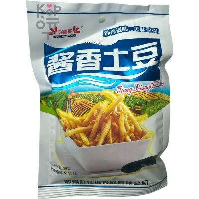 Картофельные чипсы Hao Chips Картофель фри, семейные традиции, 38гр.