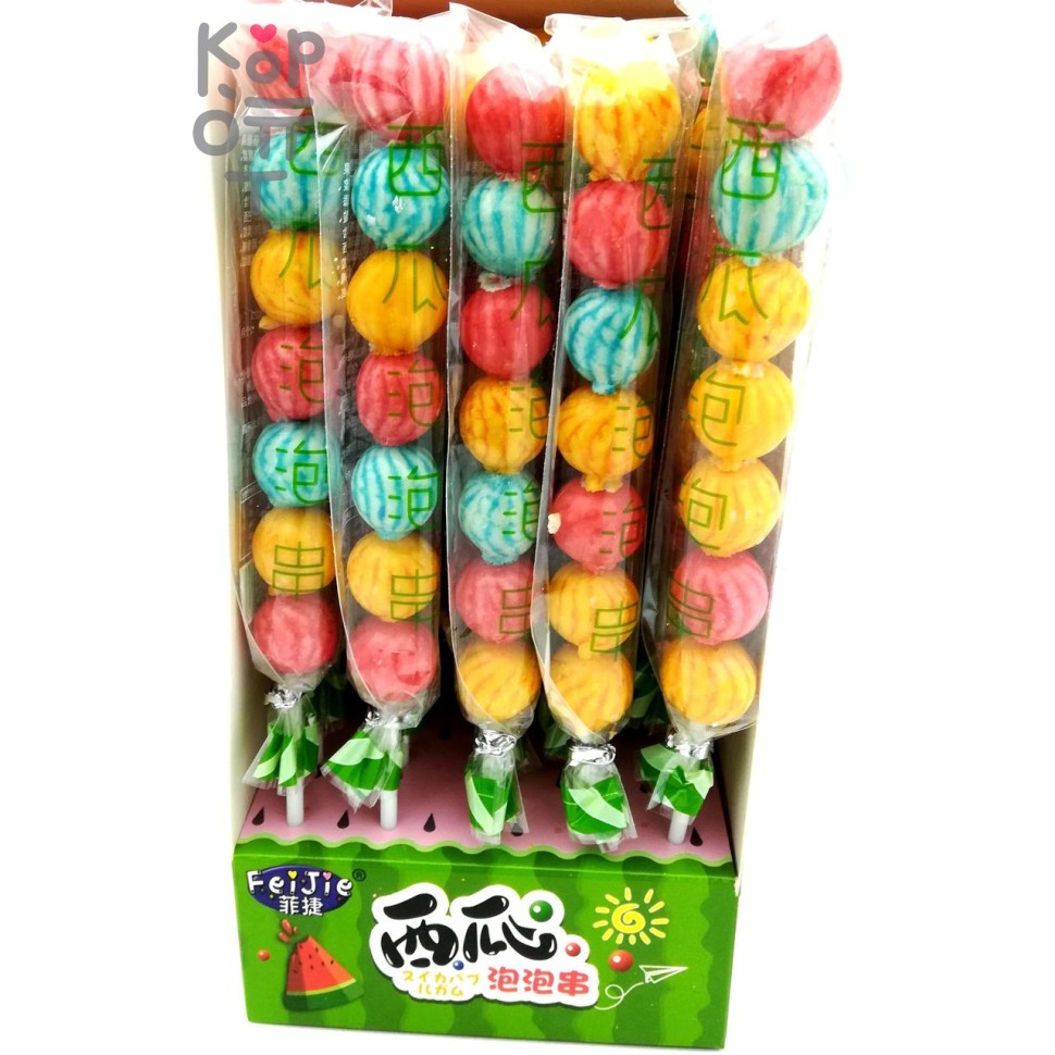 Жевательная резинка Feijie Watermelon - Арбузики, 21гр.