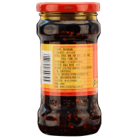 Соус острый Lao Gan Ma Spicy Chili sauce - с хрустящим перцем чили и курицей, 280гр.