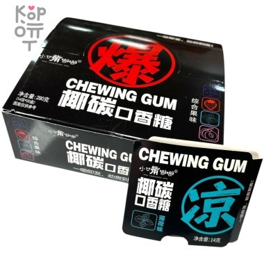 Жевательная резинка Black - с фруктовыми вкусами — Корейские товары для всей семьи(КорОпт)