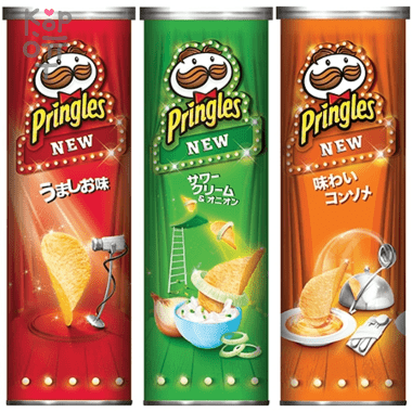 Картофельные чипсы Pringles в тубе, 110гр. &mdash; Корейские товары для всей семьи(КорОпт)