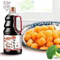 Соевый соус со вкусом морепродуктов Haday Tasty Seafood Flavored Soy Sauce, 1,28л.