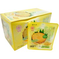 Жевательная йогуртовая WoW Soft Candy in Jelly - Бомбическая Сэндвич-конфета со вкусом Ананаса