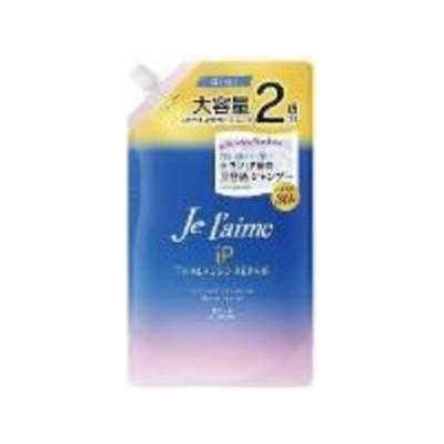 KOSE Cosmeport Je l'aime iP Thalasso Repair — шампунь для повреждённых волос, Deep Moist, сменная упаковка, 680 миллилитров