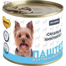 Мнямс Паштет из утки и перепела для собак всех пород «СИЛЬНЫЙ ИММУНИТЕТ» 200 г — Корейские товары для всей семьи(КорОпт)