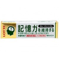 LOTTE Chewing Gum  - Жевательная резинка Гинкго Билоба 21р.