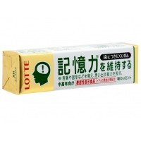 LOTTE Chewing Gum  - Жевательная резинка Гинкго Билоба 21р.