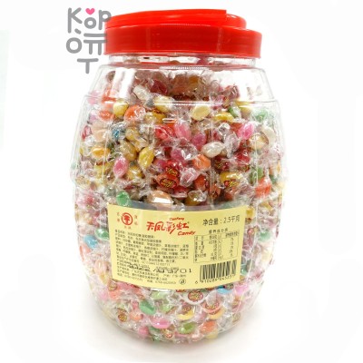 Карамель TianFeng Candy - Карамель фруктовая 2,5кг