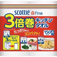 NEPIA Scottie Fine 3x Roll Kitchen Towel - Бумажные полотенца для кухни повышенной плотности.