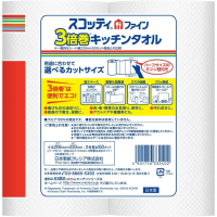NEPIA Scottie Fine 3x Roll Kitchen Towel - Бумажные полотенца для кухни повышенной плотности.
