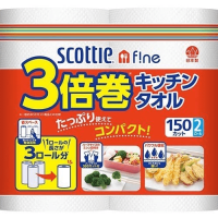 NEPIA Scottie Fine 3x Roll Kitchen Towel - Бумажные полотенца для кухни повышенной плотности.