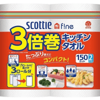NEPIA Scottie Fine 3x Roll Kitchen Towel - Бумажные полотенца для кухни повышенной плотности.