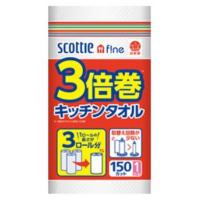 NEPIA Scottie Fine 3x Roll Kitchen Towel - Бумажные полотенца для кухни повышенной плотности.
