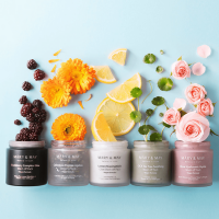 Mary&May Blackberry Complex Glow Wash Off Pack - Антиоксидантная глиняная маска с Ежевикой, 125 г