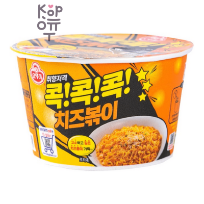 Ottogi Cheese Bokki - Лапша (спагетти) со вкусом сыра, 55 г